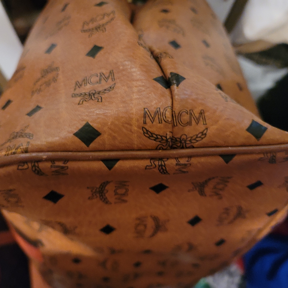 Authentic MCM large tote - Picture 6 of 12